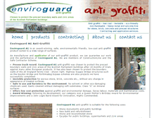 Tablet Screenshot of enviroguard-anti-graffiti.co.uk